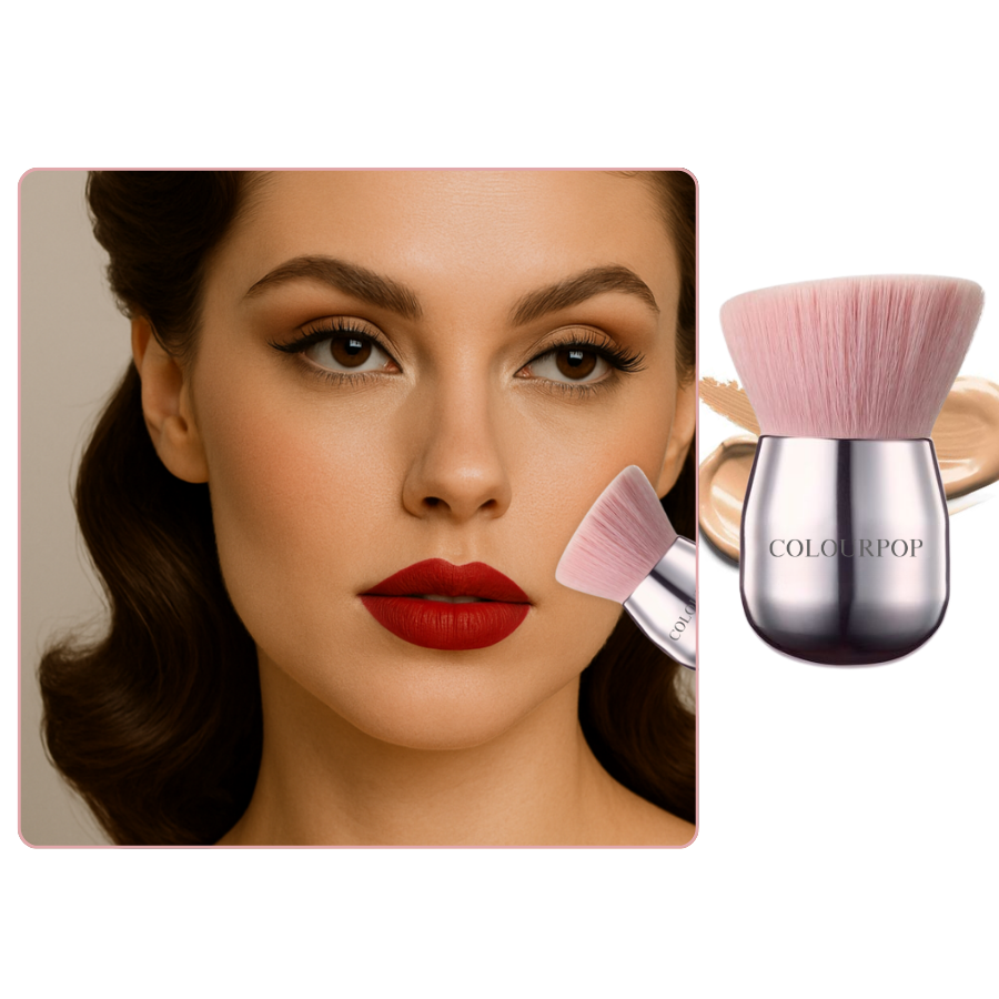 Cọ Tán Má Hồng Kem Và Nền Siêu Xinh COLOURPOP Kabuki Multi-purpose C160